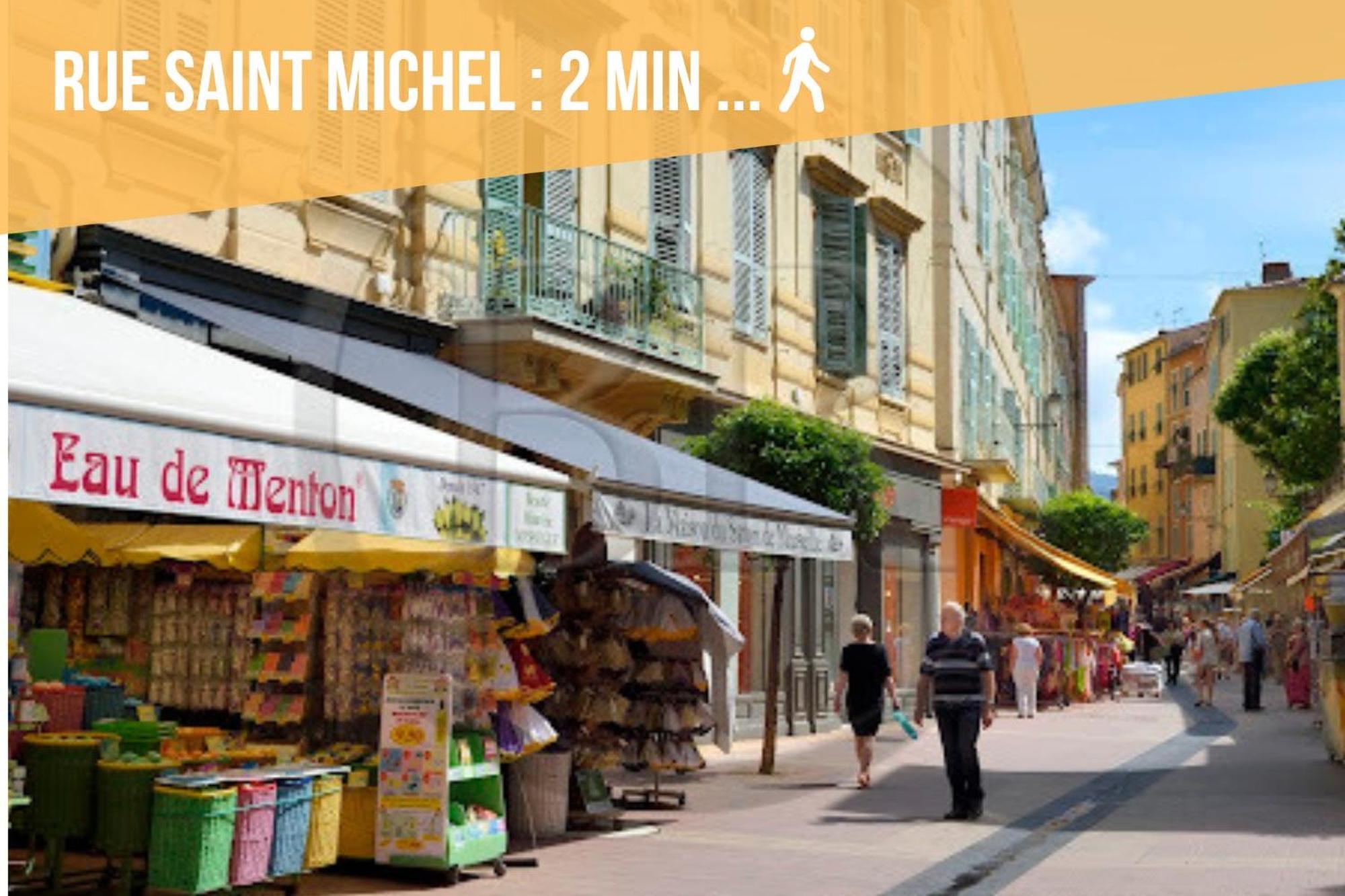 Ou Mentounasc - Duplex Vieille Ville Menton - Free Parking Zewnętrze zdjęcie
