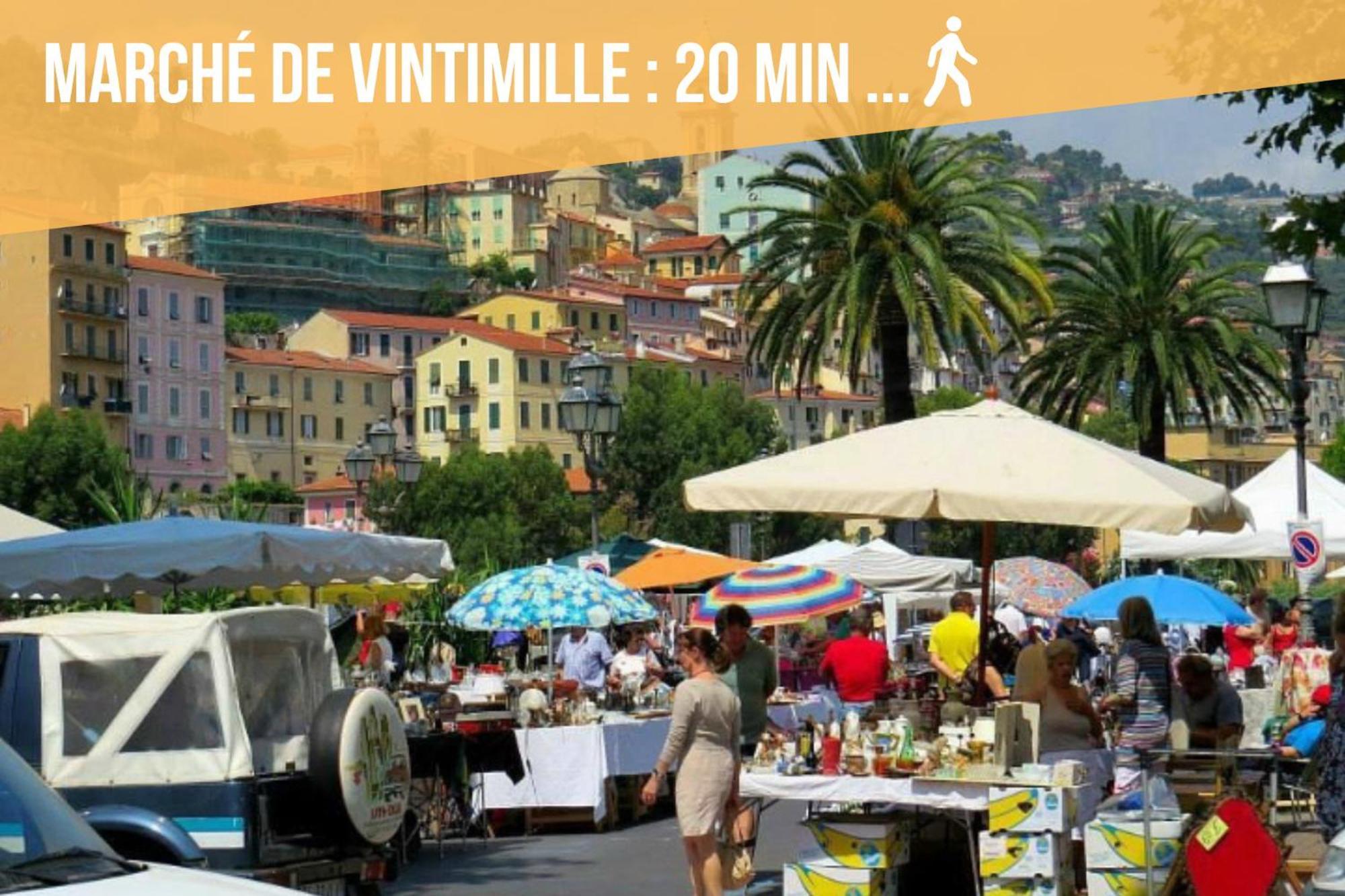 Ou Mentounasc - Duplex Vieille Ville Menton - Free Parking Zewnętrze zdjęcie